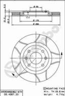 09.4987.76 - Tarcza hamulcowa BREMBO 