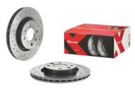 09.5802.2X - Tarcza hamulcowa BREMBO RENAULT MEGANE 96-02