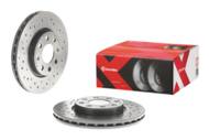 09.5843.3X - Tarcza hamulcowa BREMBO FIAT GRANDE PUNTO 05-