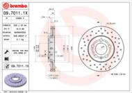 09.7011.1X - Tarcza hamulcowa BREMBO VAG OCTAVIA 96-