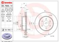 09.7650.11 - Tarcza hamulcowa BREMBO DODGE DAKOTA 97-