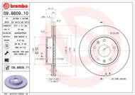 09.8609.11 - Tarcza hamulcowa BREMBO LAND ROVER FREELANDER 00-07