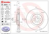 09.8933.11 - Tarcza hamulcowa BREMBO /przód/ ALFA ROMEO 147 3.2GTA 03-