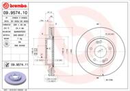 09.9574.11 - Tarcza hamulcowa BREMBO KIA SPORTAGE 04- WEN.