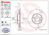 09.A905.11 - Tarcza hamulcowa BREMBO 278x25 /przód/ FORD