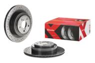 09.B041.1X - Tarcza hamulcowa BREMBO /tył/ SUBARU IMPREZA 00-07