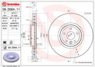 09.D064.11 - Tarcza hamulcowa BREMBO /przód/ JAGUAR XE 15-