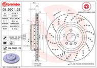 09.D901.23 - Tarcza hamulcowa BREMBO /tył L/ BMW 5 G30,F90 17-