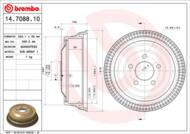 14.7088.10 - Bęben hamulcowy BREMBO JEEP CHEROKEE 86-01