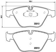 P06054X - Klocki hamulcowe BREMBO /przód/ BMW 5 E60 10-