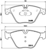 P06074 - Klocki hamulcowe BREMBO /przód/ BMW 5 F10 10-