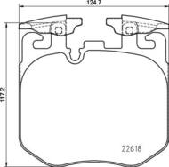 P06106 - Klocki hamulcowe BREMBO /przód/ BMW 7 G11/G12 16-