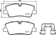 P30085 - Klocki hamulcowe BREMBO /tył/ HYUNDAI H350 15-