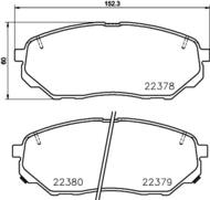 P30086 - Klocki hamulcowe BREMBO /przód/ KIA SORENTO 15-