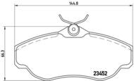 P44008 - Klocki hamulcowe BREMBO LAND ROVER DISCOVERY II 99-04