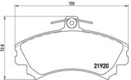 P54022 - Klocki hamulcowe BREMBO VOLVO S40.V40 97-03