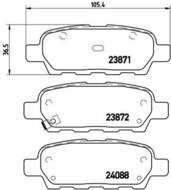 P56046 - Klocki hamulcowe BREMBO (odp.GDB3307)