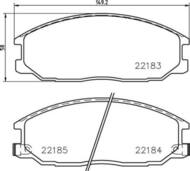 P77002 - Klocki hamulcowe BREMBO /przód/ SSANGYONG REXTON 12-