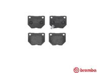 P78016 - Klocki hamulcowe BREMBO /tył/ SUBARU IMPREZA 02-