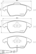 P85146X - Klocki hamulcowe BREMBO /przód/ VAG GOLF V/VI 03-