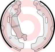 S59516 - Szczęki hamulcowe BREMBO OPEL AGILA 00-