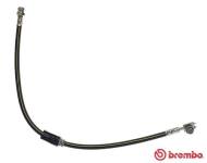 T 85 112 - Przewód hamulcowy elastyczny BREMBO /przód/ VAG OCTAVIA 04- /ze śrubą/