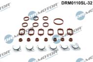 DRM0110SL-32 - Uszczelka kolektora ssącego DR.MOTOR /z zaślepkami/ (kpl 6 cyl. 32mm) BMW/LAND ROVER