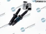 DRM0619 - Śruba mocowania wtryskiwacza DR.MOTOR /kpl na 1 wtrysk z tulejkami/ PSA/FORD