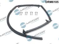DRM6105 - Przewód paliwowy przelewowy DR.MOTOR FIAT SCUDO 2.0-2.2JTD 95-07/DUCATO 02-