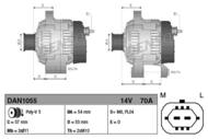 DAN1055 DEN - Alternator DENSO 