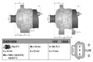 DAN1059 DEN - Alternator DENSO 