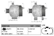 DAN1126 DEN - Alternator DENSO 