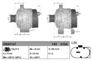 DAN1127 DEN - Alternator DENSO 