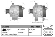 DAN936 DEN - Alternator DENSO 