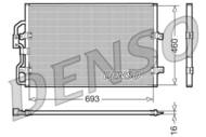 DCN07040 DEN - Skraplacz klimatyzacji DENSO 