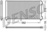 DCN09102 DEN - Skraplacz klimat.DENSO FIAT DOBLO 99-
