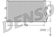 DCN10009 DEN - Skraplacz klimatyzacji DENSO 