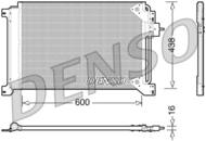 DCN12004 DEN - Skraplacz klimatyzacji DENSO 