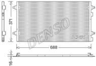 DCN13004 DEN - Skraplacz klimatyzacji DENSO 