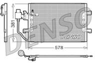 DCN17001 DEN - Skraplacz klimatyzacji DENSO 