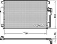 DCN17008 DEN - Skraplacz klimatyzacji DENSO 