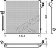 DCN17058 DEN - Skraplacz klimatyzacji DENSO 