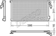 DCN21012 DEN - Skraplacz klimatyzacji DENSO 