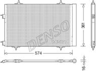 DCN21020 DEN - Skraplacz klimatyzacji DENSO 