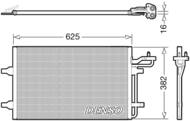 DCN33009 DEN - Skraplacz klimatyzacji DENSO 