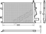 DCN33013 DEN - Skraplacz klimatyzacji DENSO 