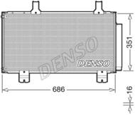 DCN40028 DEN - Skraplacz klimatyzacji DENSO 