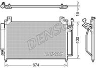 DCN44013 DEN - Skraplacz klimatyzacji DENSO 