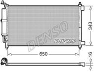 DCN46007 DEN - Skraplacz klimatyzacji DENSO 