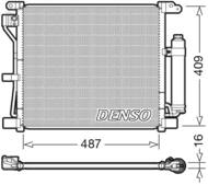 DCN46019 DEN - Skraplacz klimatyzacji DENSO 